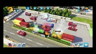Row of containers on fire! Mission Level 450 | Emergency HQ 1st episode