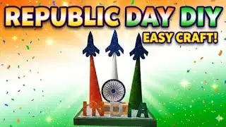  Republic Day DIY 🇮🇳 | Easy & Creative 26 January Craft | Best School Project 