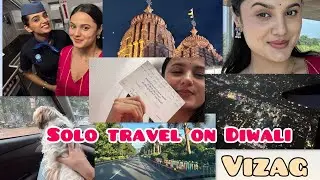 Solo travel on Diwali 🤩🥹😱❤️ || Ek diwali aesi bhi