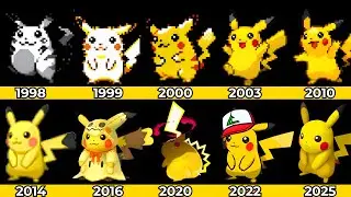 Evolution of Pok&eacute;mon Game Graphics (1998&ndash;2025)