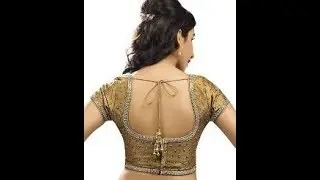 Designer pot neck blouses for kids
