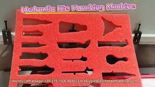 PE/XPE/EVA/PU Foam Hydraulic Die Cutting Machine | Fast & Precise Foam Cutting