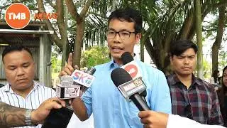Manipur University Manipuri Department Students Protest Recruitment Irregularities