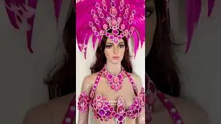 Bella Rosa samba costume &bull; Available at MissGlamurosa.com Online Boutique