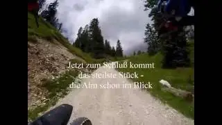 MTB-Trip, von Mittenwald zur Wallgauer Alm