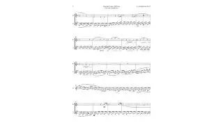 Moonlight Sonata by Beethoven for Flute and Clarinet | ARRANGEMENT