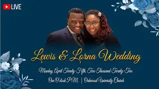 Lewis & Lorna Jones Wedding Ceremony