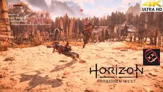 HORIZON FORBIDDEN WEST GAMEPLAY PS5 4K Walkthrough Part 23 - Defeat Pitmaster.(No commentary)