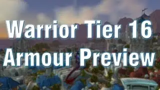 WoW Patch 5.4 PTR - Warrior Tier 16 Armor and Set Bonus