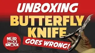 BUTTERFLY KNIFE UNBOXING GOES WRONG - CS:GO