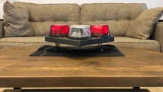 Federal Signal Vision SLR 3-Pod FDNY Light Bar (mini lightbar vector solaris rotating led)