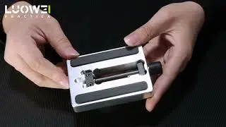LUOWEI LW-AP01 Carbon Fiber Motherboard Clamp Cool titanium gray color