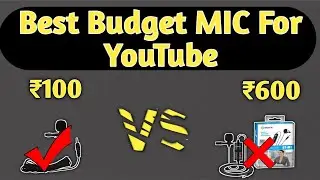 Best mic for youtube videos under 1000 in hindi