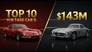 Top 10 Most Expensive Vintage Cars Ever Sold | Rare Classic Cars Worth Millions