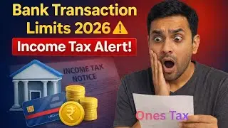 👉 &ldquo;Bank Transaction Limits 2026 | Income Tax Act 2025 | #cash  #upi  #fd  Credit Card Rules&rdquo; #tax