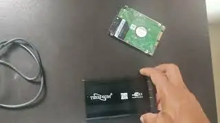 Convert HDD to External Hard Disk using Case