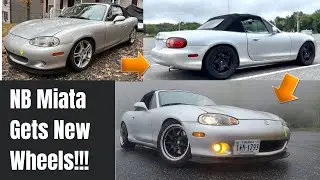 NB Miata Gets New Konig Countergram Wheels!