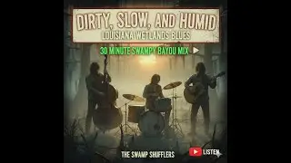 🎧 Dirty, Slow, and Humid: 30 Minute Swampy Bayou Funk Mix | Louisiana Wetlands Blues Jam
