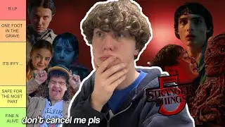 ranking STRANGER THINGS SEASON 5 DEATHS based on how likely they are to happen… *SPOILERS*