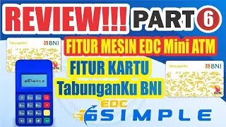 Kartu ATM TABUNGANKU ✅️🤩|| Mesin EDC SIMPLE Mini ATM Part 6 || Peluang Bisnis Seperti BRILink ‼️