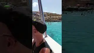 MALTA ISLAND - FERRY FROM COMINO ISLAND TO GOZO ISLAND