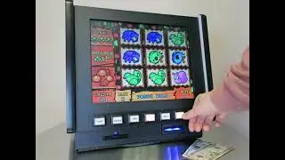 Crazy Bug 8-Line Slots Arcade Video Game | Classic Counter Top