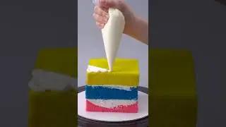 🥰 How to Make a Perfect Cake at Home! #Shorts #SweetCreations #ShorrtsPastry