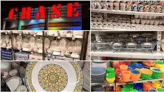 Chase department store Karachi ✨best crockery quality l plates l dinner set l plastic items
