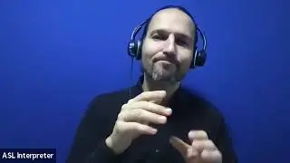 ASL interpretation of Tim Hartshorne's webinar on CHARGE syndrome