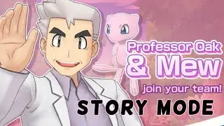 Professor Oak and Mew Story Mode |Pokemon Masters|