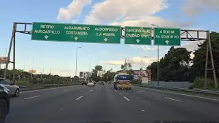 Driving in Argentina 🇦🇷 4K | Palermo to Galv&aacute;n, Galv&aacute;n to Palermo, Buenos Aires.