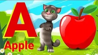 Phonic song with two words/a for apple/abc alfabet a to z/a for apple nursery rhyme/12 January 2026🍅