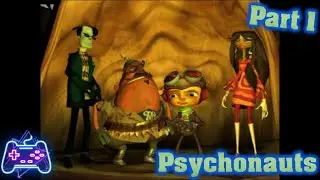 Psychonauts (Xbox Series X) (Xclusive Playthrough - Part 1) Whispering Rock Psychic Summer Camp