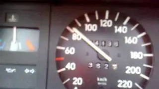 Opel Kadett  1.6 75 PS acceleration