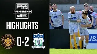 Important win for Newry! | Carrick Rangers 0-2 Newry City | #SportsDirectPrem Highlights