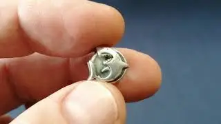 Great white shark silver bead, 7SEAS Jewelry, close up