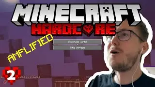 ITS ALL OVER :: Minecraft Hardcore But Amplified Terrain 1.20