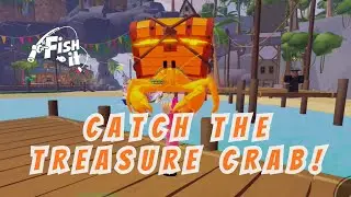 LEGENDARY Catch! - How to Catch the Treasure Crab in Fish It Roblox