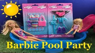 Barbie Dollar Tree Fashion Packs Beach Pool Party Summer Fun