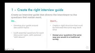How to Conduct an Effective Win Loss Interview