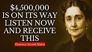 You Will Receive A MIRACLE DEPOSIT OF $4,500,000 AFTER THIS PRAYER | Florence Scovel Shinn