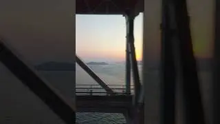 sunset #japan #setoinlandsea #travel #train