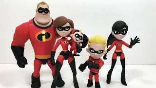 Violet, Dash & Edna Mode Pixar Toybox Review!