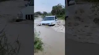 Prado Deep water crossing test #offroad #automobile #4x4