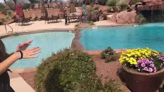 Giving a review and tour at Entrada at Snow Canyon where High School Musical 2 was filmed