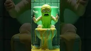&ldquo;He Can&rsquo;t Escape&hellip; The Vomit Ghost 👻🤢 | AI Horror Loop Short&rdquo;