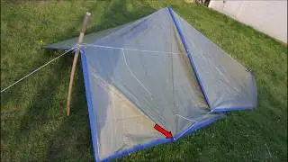 tarpshelter/ zeilshelter/ abris de b&acirc;ches