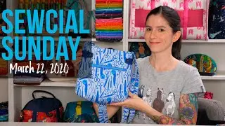 Sewcial Sunday - New Free Bag Pattern - Tower Crossbody Bag