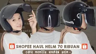 SHOPEE HAUL HELM BOGO KEKINIAN | MURAH & BERKUALITAS | Tutut Arinda Herawati
