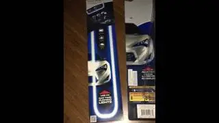 Mini bike Coleman ct200u led light set up (TRUE BLUE)